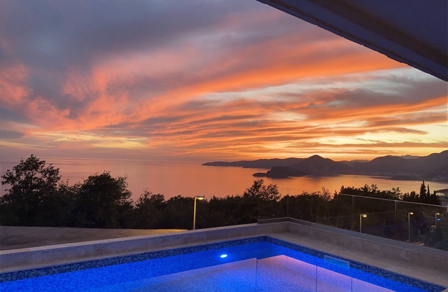 A beautiful holiday begins at villa with an amazing view, sunrises and sunsets.