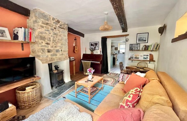 A charming, colourful, country cottage.