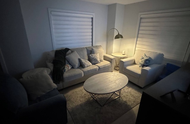 A cosy room in a family house