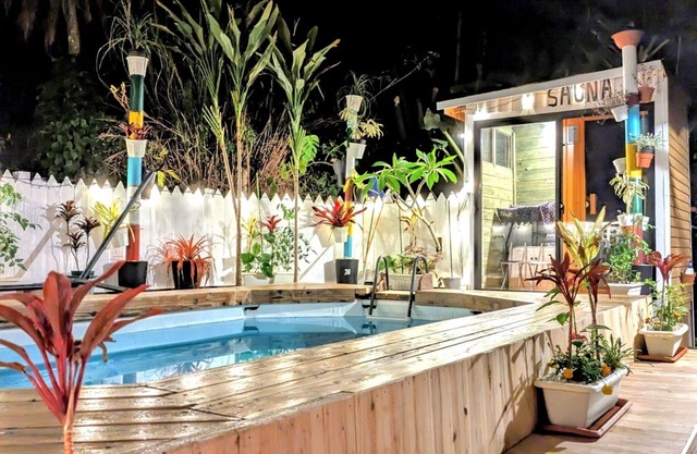 A cottage with a sauna and a pool boats can be us - Birdland Nature Resort / Oshima-gun Kagoshima