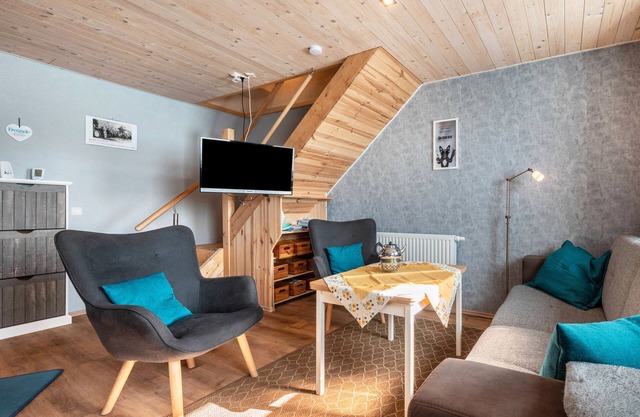 Apartamento 'Mit Hund Blomberg Ostfriesl' con terraza privada
