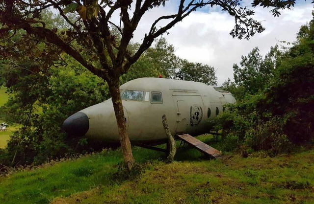 Una experiencia diferente en un avión perdido en el bosque colombiano.