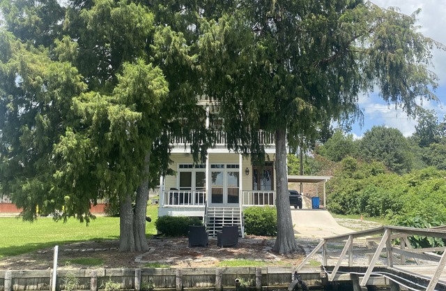 A fishing and swimming paradise perfect for kids and adults.