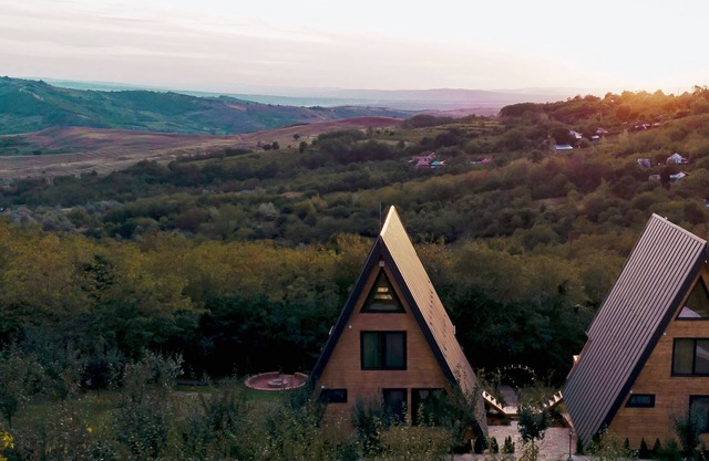 A Frame Chalet in Dealu Mare