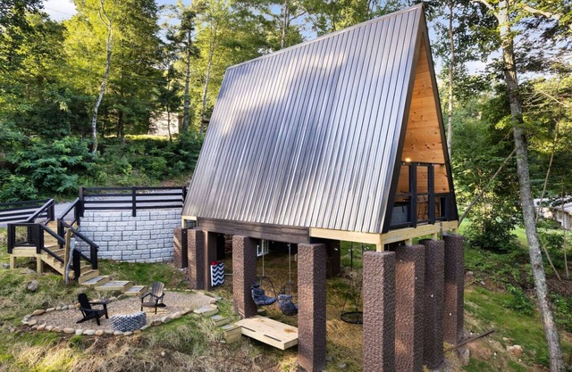 A-Frame, Sauna, Hot Tub, FirePit