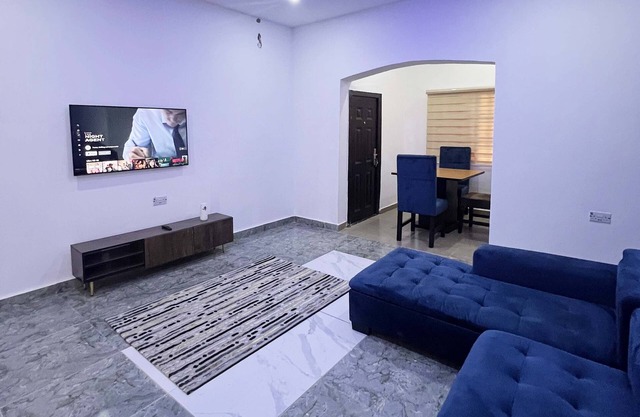 A fully furnished and well-equipped serviced apartment in Calabar.
