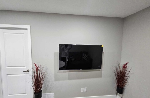 A Fully furnished basement suite with separate entrance.