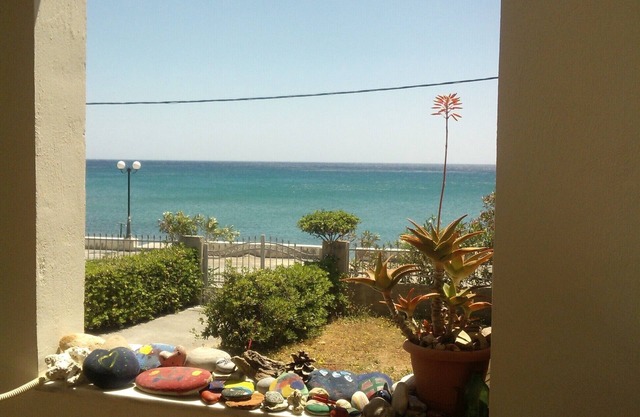 Casa junto al mar.