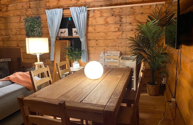 A log house with a cute southern French interior / Kamo-gun Shizuoka
