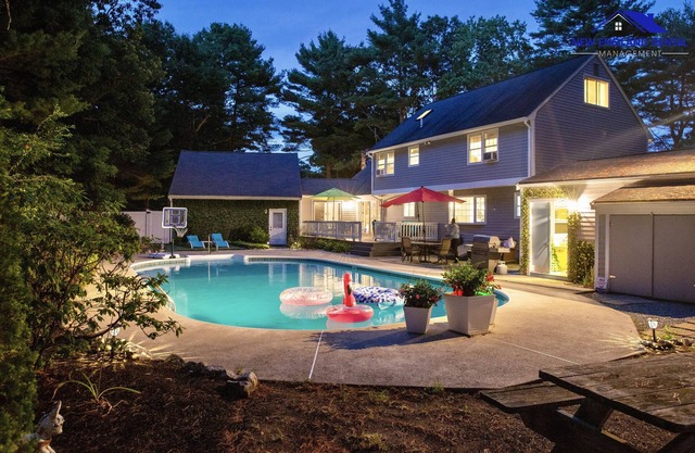 ★ A ★Lux Family Villa 6min to Gillette “Pool&Gym”★