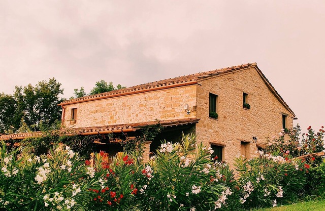 A meticulously restored, historic Italian farmhouse with an incredible pool.