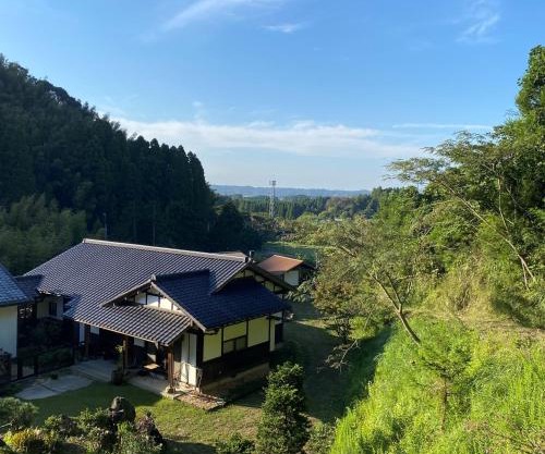 A modern Japanese house