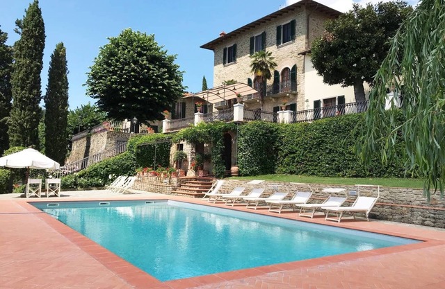 Un lujo toscano panorámico - Villa Maria en Fronzano