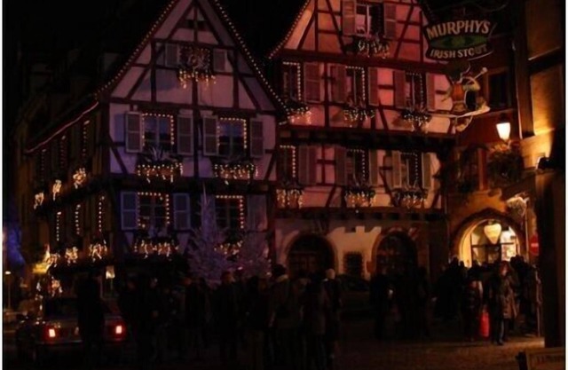 Una tranquila zona de aparcamiento libre Colmar fácil, 8 minutos a pie gareTGV