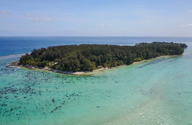 Deja que te alejes de todo. Tu cielo en la tierra en una pequeña isla privada.