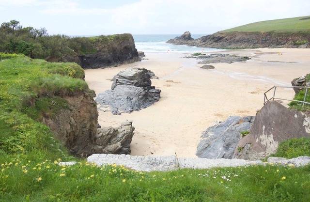 A spacious 4 double bedroom property, sleeping 8, situated opposite the beautiful beach at Trevone