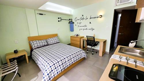 A04 SUITE WHITE para 1 a 2 personas, Especialistas en CORTAS, MEDIANAS Y LARGAS ESTANCIAS en IZCALLI TEPOTZOTLAN perfecto para Familias, Turistas, Contratistas, Estudiantes, Empresas A sólo 5 min Izcalli 5 min Esmeralda 20 min Satélite 25 min AIFA