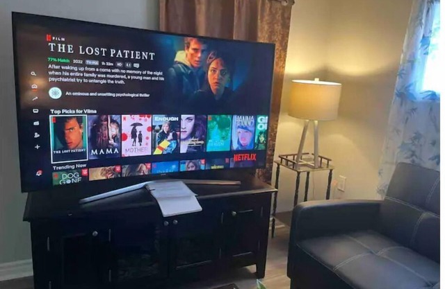 ABBY’S APT Suite , 1 Queen Bed , 65” Curved TV,