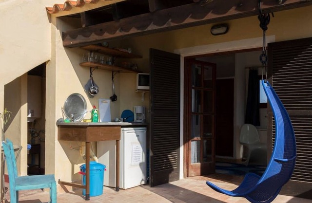 Azul, vista al mar, terraza, cocina al aire libre, área de bicicletas, playas, hippiemarket