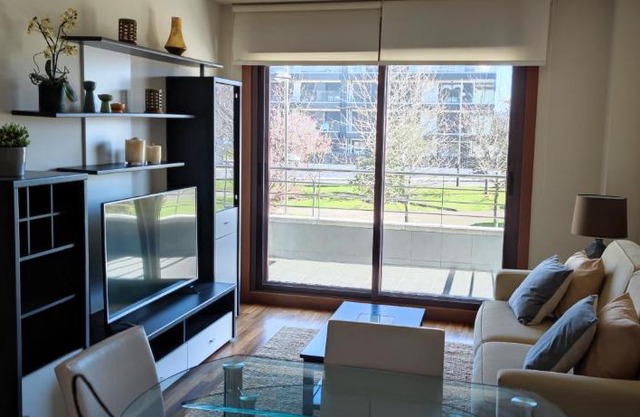 Acogedor apartamento con terraza en Portonovo
