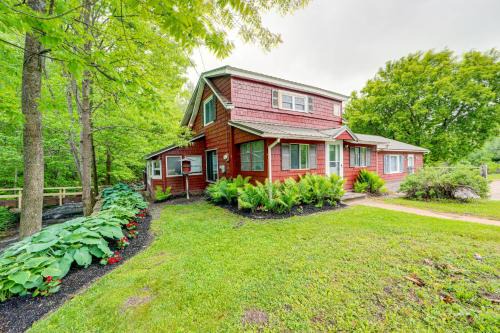 Adirondack Escape with River Access Fish and Swim