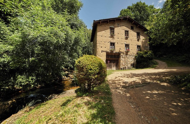 Adobe mill on the banks of a torrent - Near Lac d'Aubusson - rated 3*.