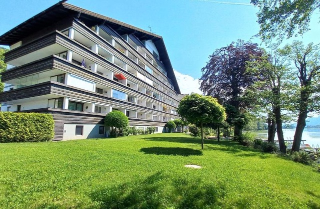 ADRIAN Seeblick Appartement Hänsel u Gretel am Ossiacher See mit direktem Seezugang, Hallenbad