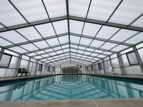 Adventure Awaits indoor pool, hot tub