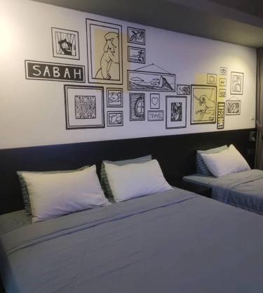 Aeropod Studio Room 3 Pax Low Level Near Airport and Tg Aru Beach
