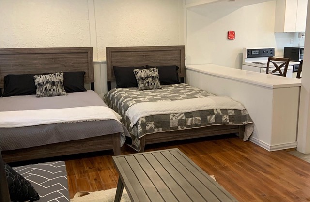 Affordable 1 bedroom 2 queen bed apartment in Central Kitchener