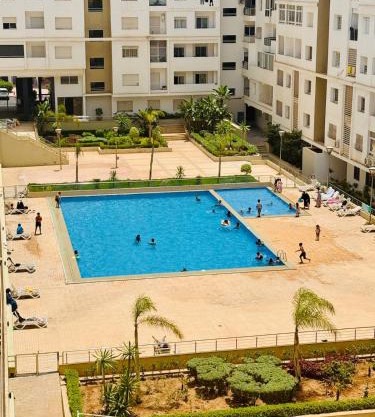 Agadir Bliss Stylish Flat with Pool View