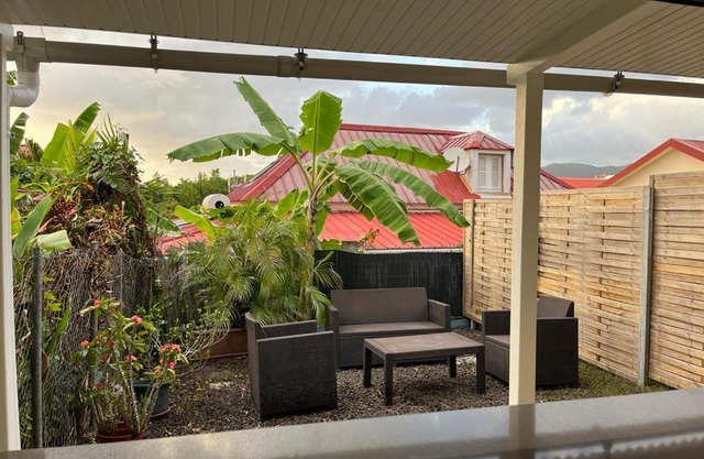 Agréable appartement en rez-de-jardin à 450m de la mer