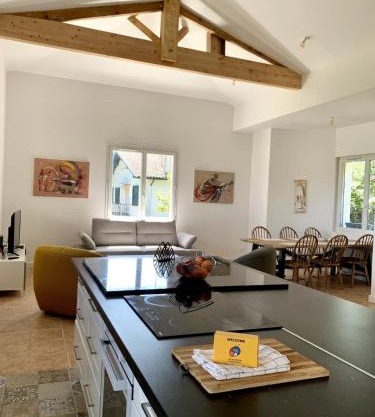 Agréable maison avec vue sur les barthes