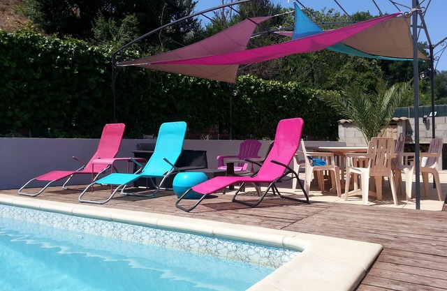 villa con aire acondicionado, piscina privada, cerca de Canet, de domingo a domingo