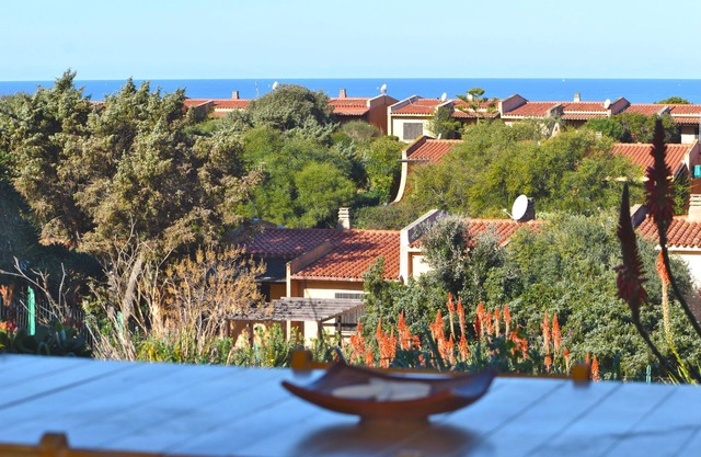 Air-conditioned villa with beautiful sea view