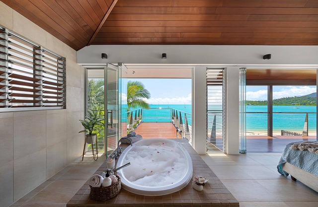 Airlie Beach’s Anusara is surrounded by crystal waters of the Whitsundays