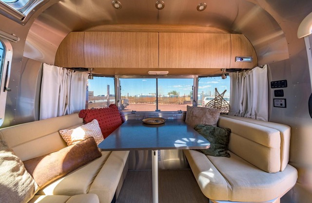Airstream w/ Private Hot Tub (Unit C) - 4 Person Airstream with Private Hot Tub