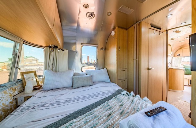 Airstream w/ Private Hot Tub (Unit B) - 4 Person Airstream with Private Hot Tub