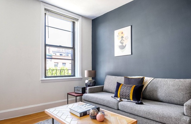 Airy Back Bay 1BR w/ A/C, nr. Esplanade & Copley Mall, by Blueground