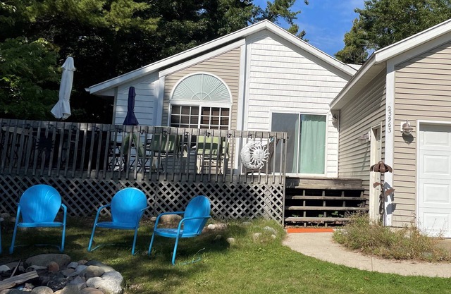 ALL DECKED OUT is a fun, bright, and beautiful home in town.