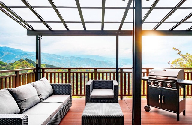 All rooms have ocean views A rental villa with a hot spring and a terrace with a spectacular view / Atami Shizuoka