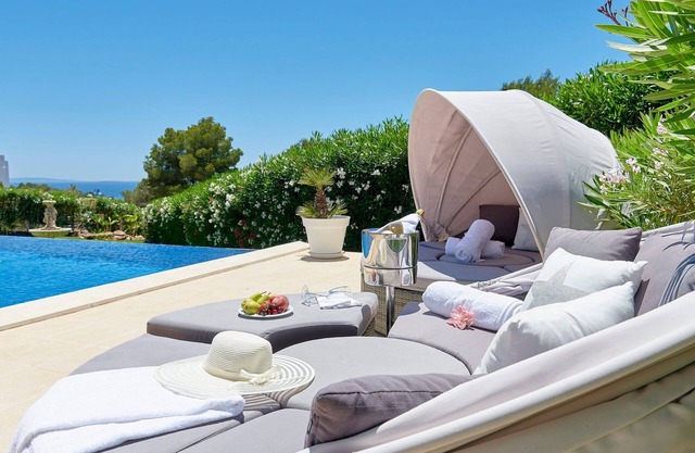 Alluring Ibiza Villa | Can Rimbau Heights | 4 Bedrooms | Private Pool & Beautiful Sea View | Santa Eularia