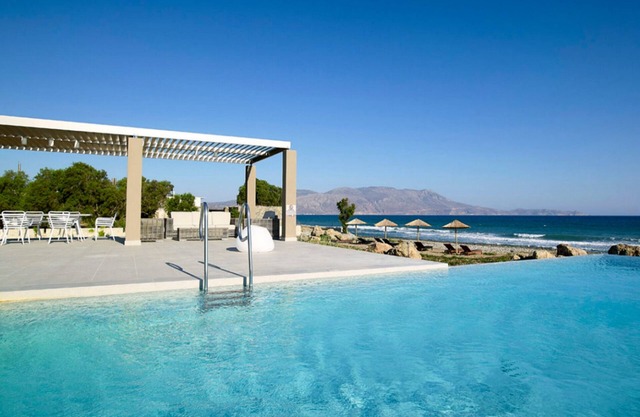Alluring Kissamos Villa | Villa Aegean Sunset | Beach Front | 2 Bedrooms | Breathtaking Sea Views | Private Outdoor Pool | Private Furnished Terrace | Peaceful Outdoor Ambiance | Prime Location