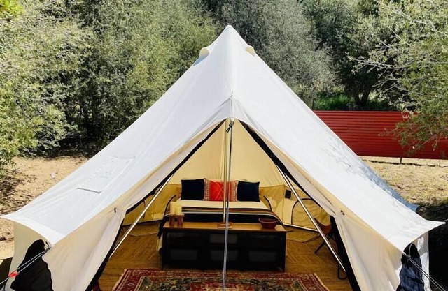 Alpaca Farm Glamping Tent