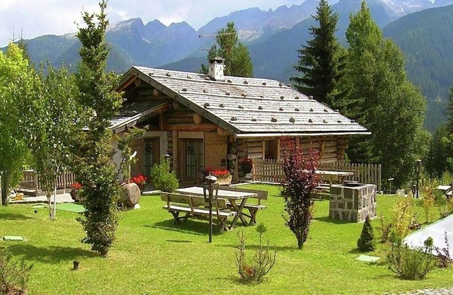 Cabaña alpina con sauna