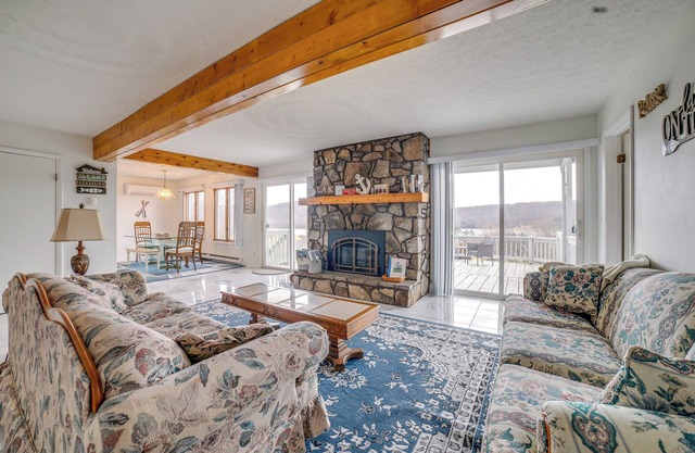 Alpine Lake Resort Home: Stunning Lake Views!