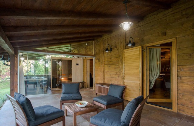 Chalet acogedor en Lasinja con Jacuzzi