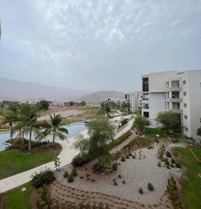 Amazing gateway in Jebel Sifah