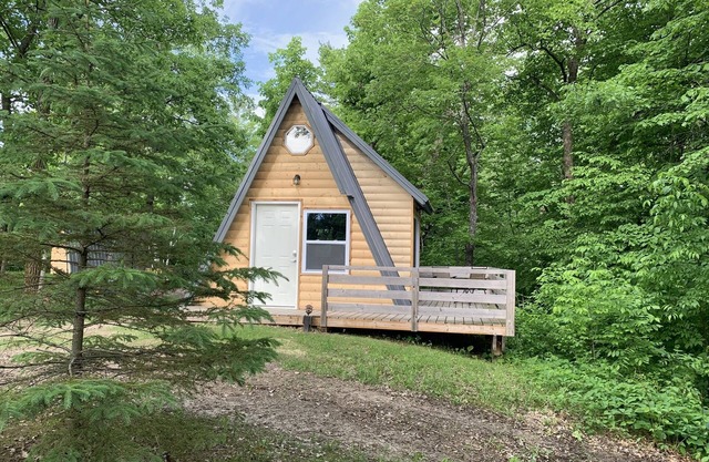 Increíble cabaña Glamping en el bosque!