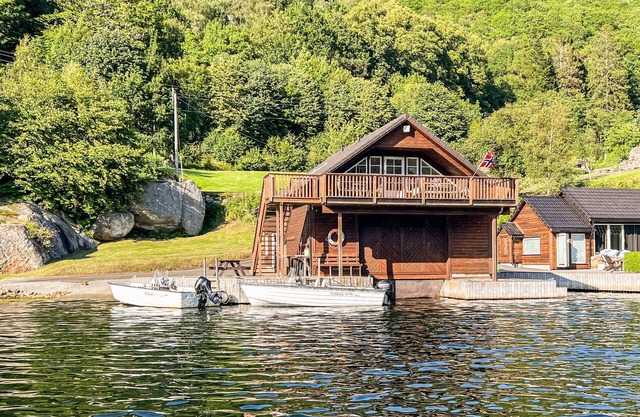 Increíble casa en Farsund con WiFi